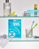 VIO2™ Unscented Mouth Tape for health and beauty, showing a clear, peel-and-stick mouth tape product on a white background.