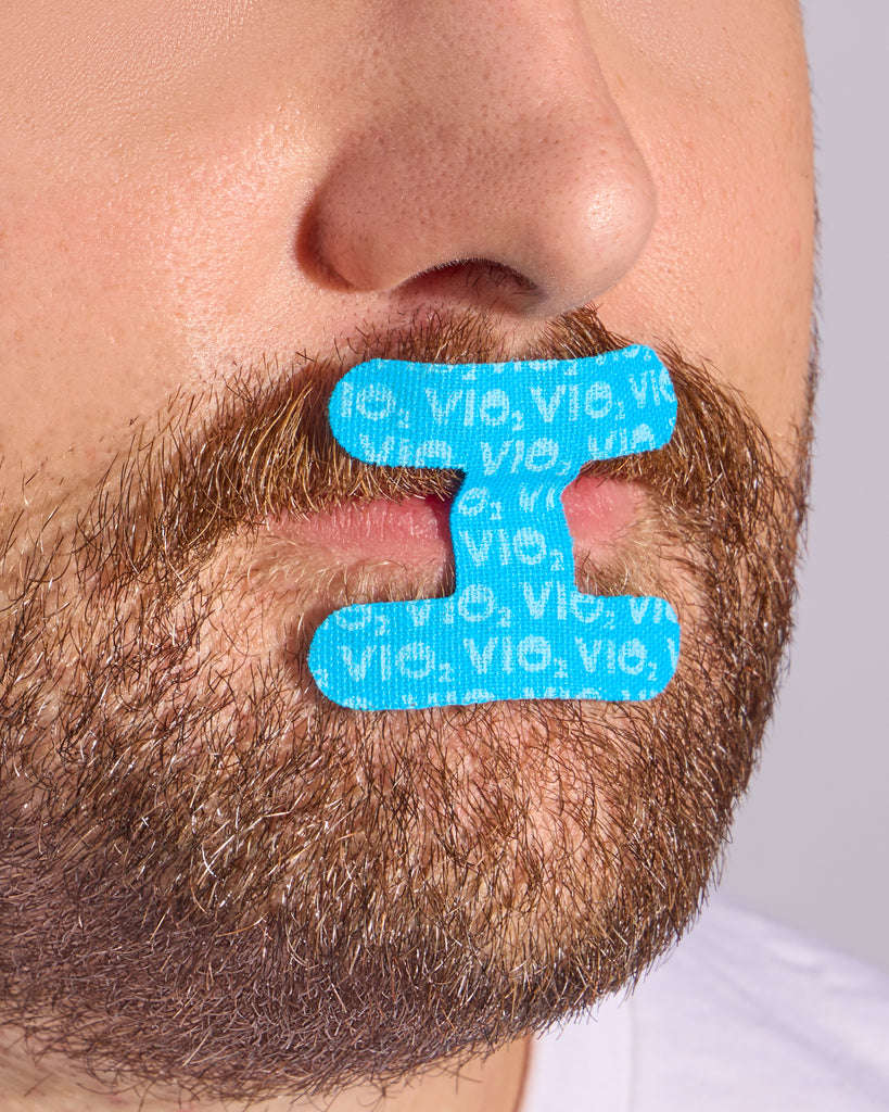 VIO2™ Unscented Mouth Tape for health and beauty, showing a single pack of VIO2tape designed to help with mouth taping.