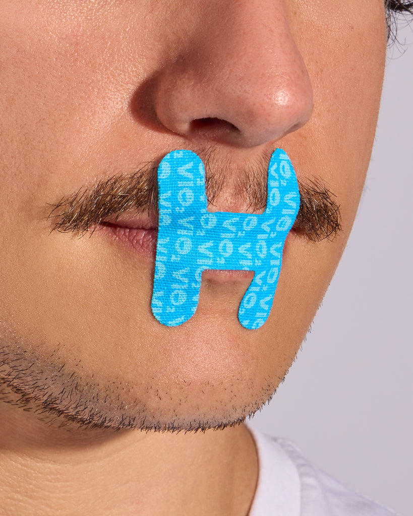 VIO2™ Unscented Mouth Tape in a 3-pack, health and beauty product designed to help with mouth taping during sleep.